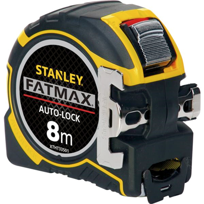 Mètre ruban Stanley Fatmax Blade Armor magnétique autolock 8m x 32mm classe 2
