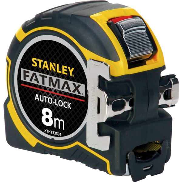 Mètre ruban Stanley Fatmax Blade Armor magnétique autolock 8m x 32mm classe 2