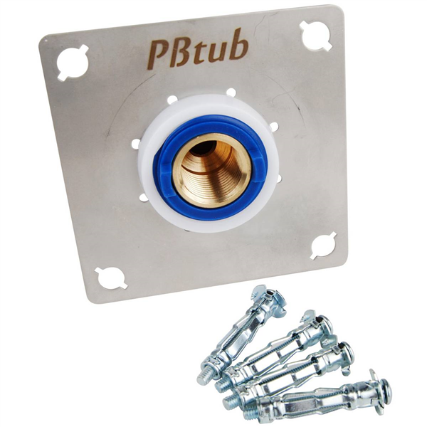 SERTIfix Gliss Monotrou F1/2"Ø13x16 Kit Fixation-Plaque 13mm-SERTIgliss