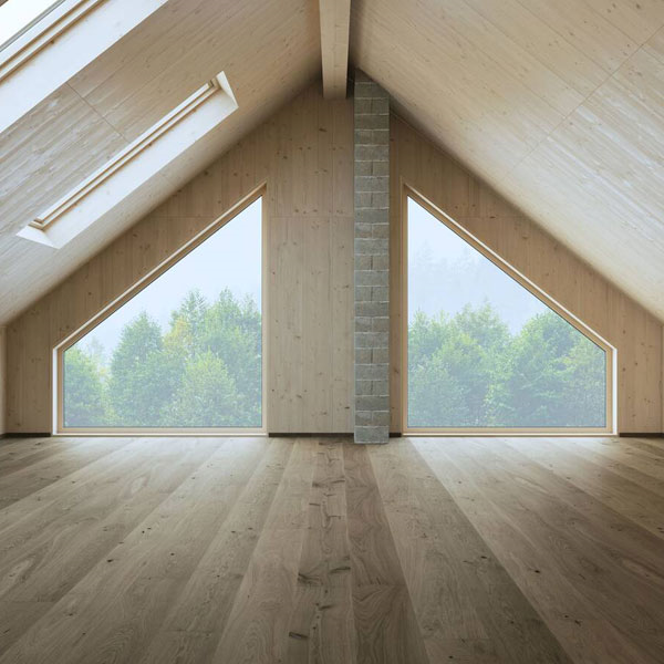 Panneau bois massif 3 plis en Épicéa B/C+ - 5000 x 2050 mm - ép. 19,00 MM