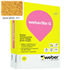 Enduit monocouche semi-allégé et coloré à grain moyen WeberLite G 311 Jaune safran - sac de 25 KG