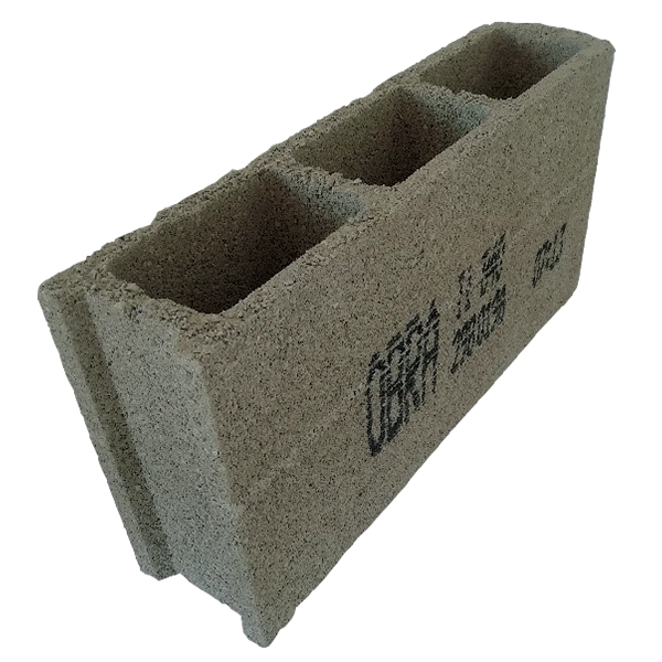 Bloc de drainage à emboîtement OBRA - 500 x 120 x 150 mm -  2 parois 3 trous