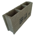 Bloc de drainage à emboîtement OBRA - 500 x 120 x 150 mm -  2 parois 3 trous