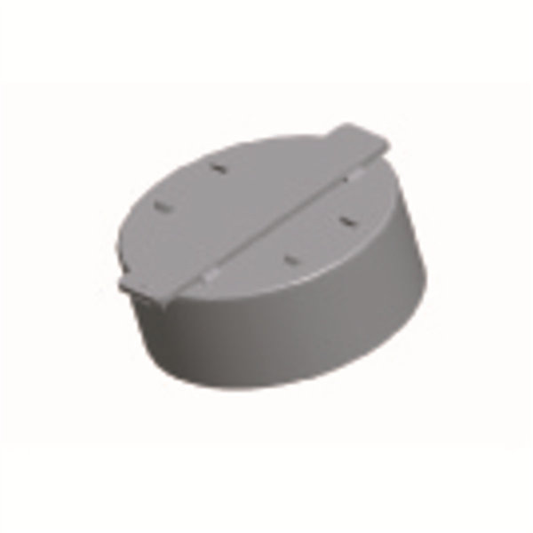 TAMPON DE VISITE PVC ASSAINISSEMENT POUR TABOURET VERROUILLABLE DIAMETRE 250MM