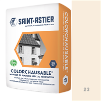 Mortier de finition spécial rénovation Colorchausable Saint-Astier - Teinte 23 - sac de 25,0 KG