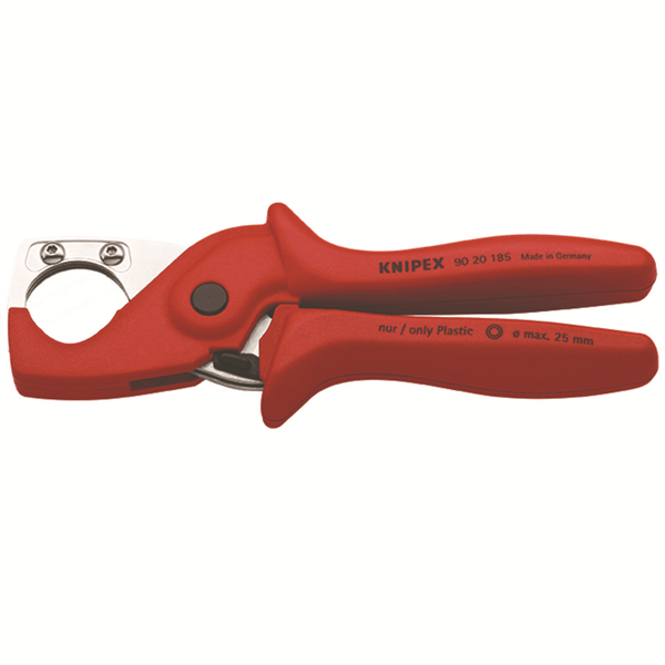 Pince coupante PlastiCut® 185mm pour tubes, flexibles et Gaines Ø 25mm