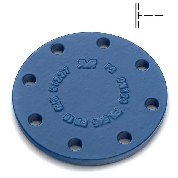 PLAQUE PLEINE DN40 PN10/16