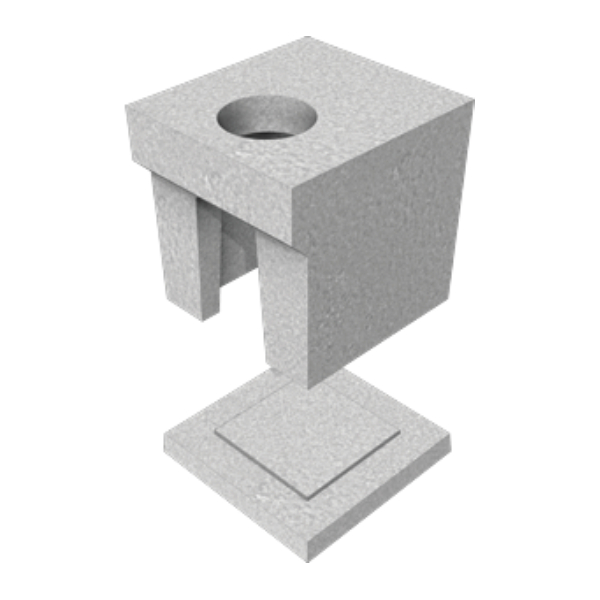 DALLE TABERNACLE 37X37 EP4 A/TROU