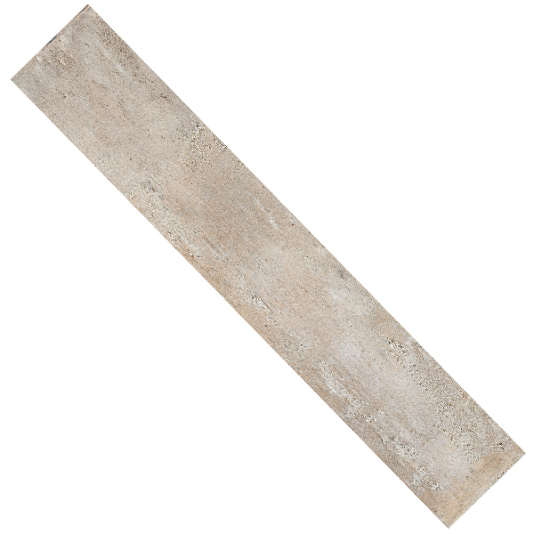 Plinthe COTTOANTICO grès cérame émaillé effet terre cuite - Greige - 60 CMx7,5 CM