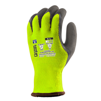 Gant EUROWINTER L20 fourré acryl paume dble enduit latex 09