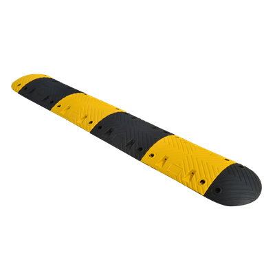 Élément de base pour ralentisseur en caoutchouc jaune 35x50x5 cm