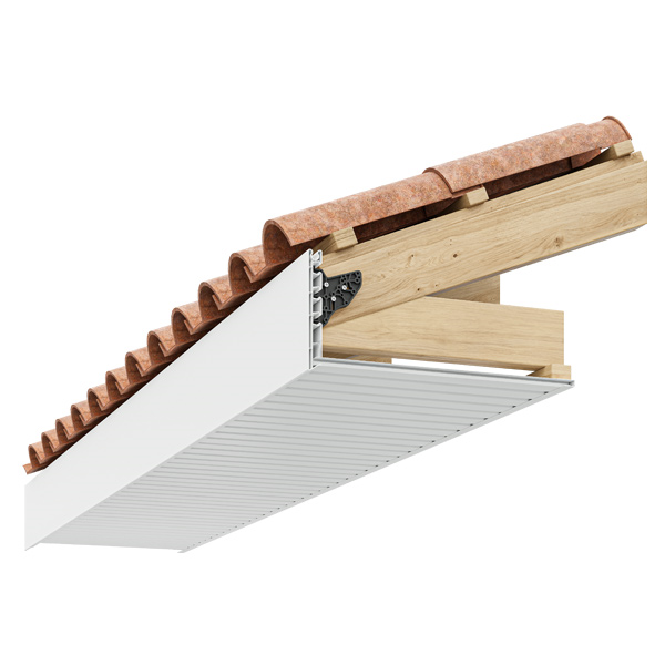 Planche de rive PVC Rivepro pour débord de toit - Blanc - Hauteur 160,00 MM - Long. 4,00 M