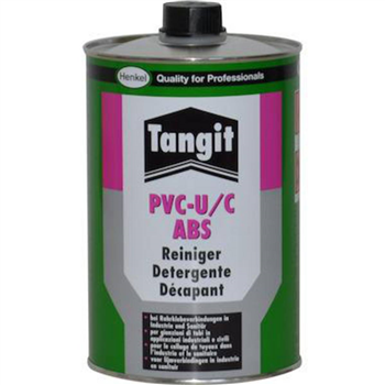 Décapant nettoyant Tangit pour PVC-U/C et ABS - Avant application de colle - Bidon de 1L