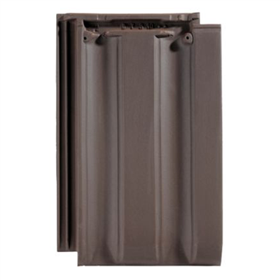 Tuile PV10 Huguenot - à emboîtement grand moule faiblement galbée à relief - Vieilli masse