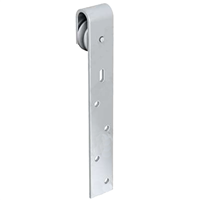 Monture à galet pour porte à déplacement droit capacité 20 kg