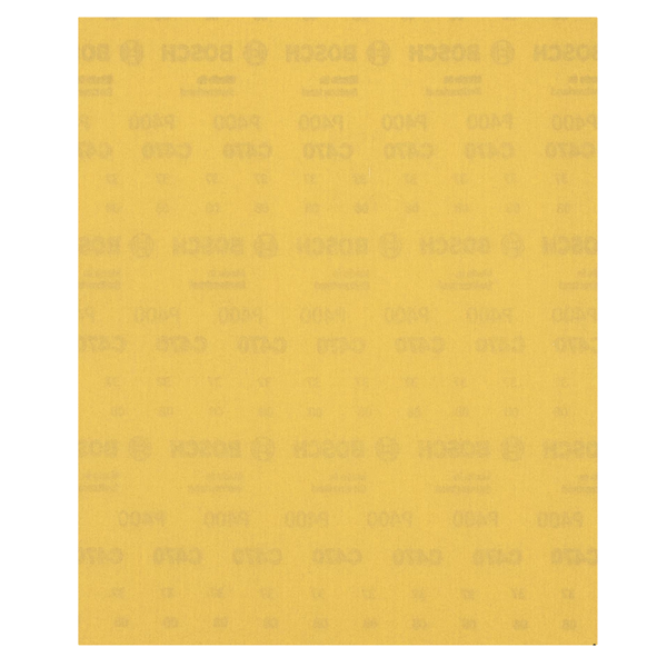 Feuille abrasive pour ponçage manuel bois et peinture - Expert Bosch C470 - 230x280 mm grain 320