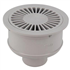 Siphonette d'évacuation de plain-pied Docia avec grille ronde Ø 98 mm - sortie verticale Ø  40 mm