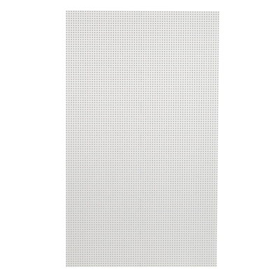 Plaque de plâtre acoustique perforée SoundDesign Cleaneo Knauf - modèle Rotondo bords UFF 8/18R voile blanc - 1998,0 MM x 1188 MM - ép. 12,50 MM