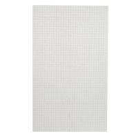 Plaque de plâtre acoustique perforée SoundDesign Cleaneo Knauf - modèle Rotondo bords UFF 8/18R voile blanc - 1998,0 MM x 1188 MM - ép. 12,50 MM
