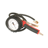 Pistolet de gonflage super avec manomètre de précision 0 - 10 bar diamètre 80 mm