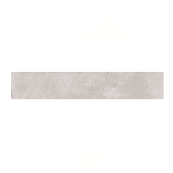Plinthe de carrelage intérieur en grès cérame émaillé Edilis Éven effet béton - 45,0 CM x 8,0 CM - Natural