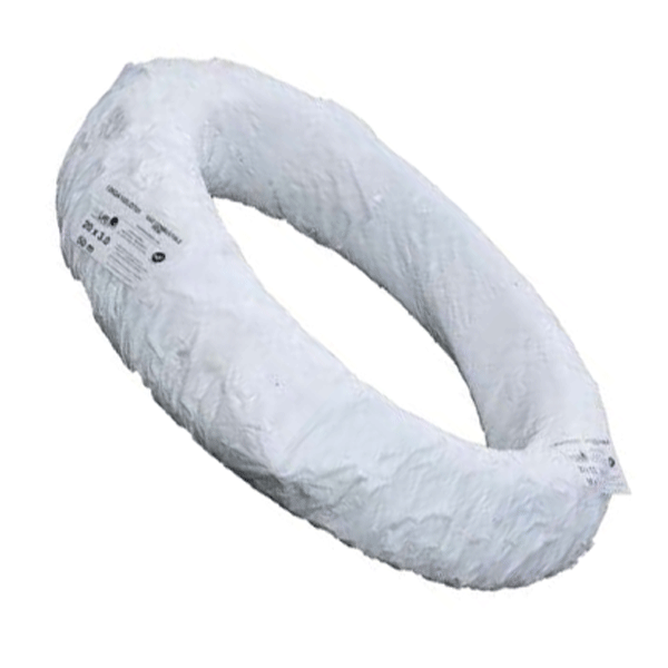 Tube PEHD PE100 Gaz à bandes jaunes NF114 - Ø63 mm - couronne de 50 m