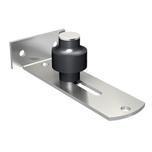 Guide à visser réglable avec 1 olive zytel diamètre 45 mm