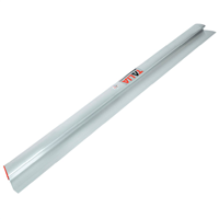 Lisseuse à enduit en aluminium - forme h - Taliaplast - longueur 1,00 M