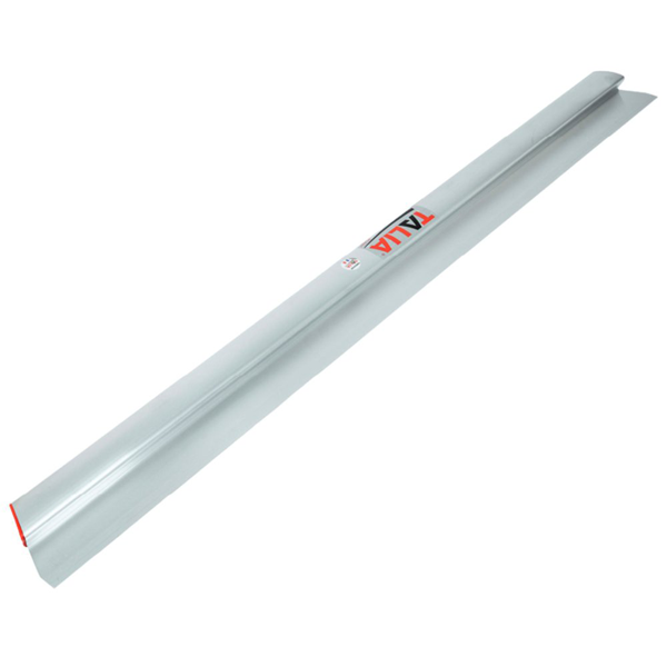 Lisseuse à enduit en aluminium - forme h - Taliaplast - longueur 1,00 M
