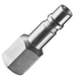 Embout taraudé femelle BSPP G 1/2" raccord rapide ISO B passage 11 mm