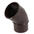 COUDE MF 45' POUR TD50 MARRON