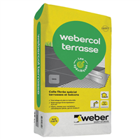 WEBERCOL TERRASSE BEIGE 25KG