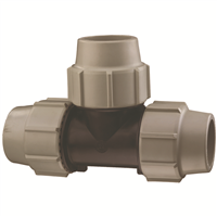 Té égal 90° série 7 à compression - ⌀ 32 mm