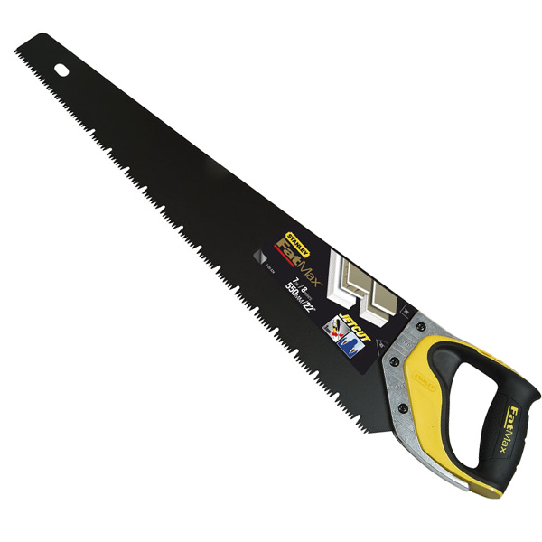 Scie égoïne Stanley spéciale panneaux de plâtre longueur 550 mm