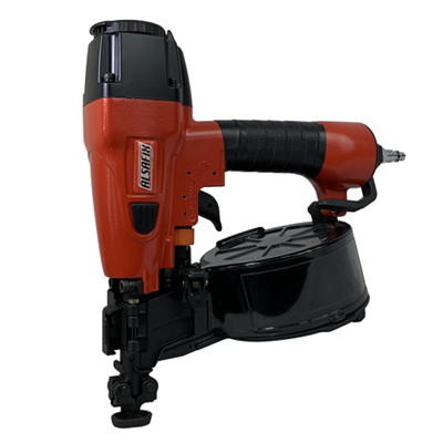 Cloueur pneumatique de charpentier Alsafix C 28/50 P1 - pour pointes en rouleaux de 25 à 50 mm - 5 à 8 bars