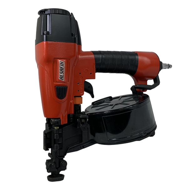 Cloueur pneumatique de charpentier Alsafix C 28/50 P1 - pour pointes en rouleaux de 25 à 50 mm - 5 à 8 bars