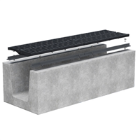 Longeron fonte pour grille de caniveau C250 et D400 - 748 x 55 mm