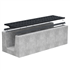 Longeron fonte pour grille de caniveau C250 et D400 - 748 x 55 mm