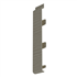 Jonction ISO-J en PVC pour lame de bardage Isocel Veiné Bois - Taupe