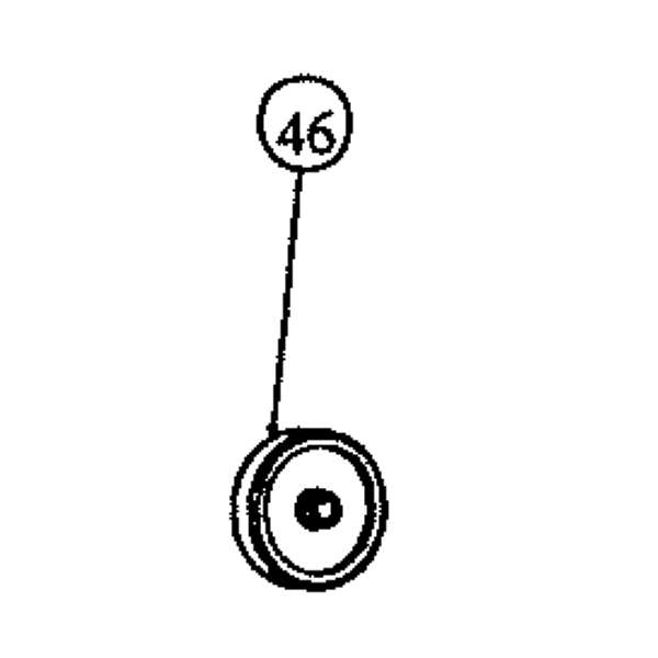 Roue diamètre 200 pour bétonnière GN 165 - unité