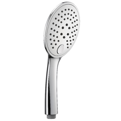 Douchette pommeau 3 jets de douche - Tête Ø 120 mm - Noyon et Thiebault Palma - ABS Chromé brillant