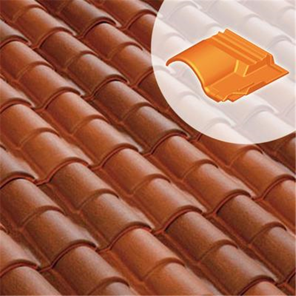 Tuile s/faîtière 1/2 pureau Romane Canal