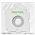 Sac filtre SELFCLEAN Festool SC FIS-CT 36/5 pour aspirateur CT 36 en lot de 5