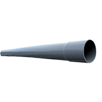 Tube d'évacuation PVC prémanchonné à coller - NFE + NFME - diamètre 32,0 MM  - longueur 2,00 M