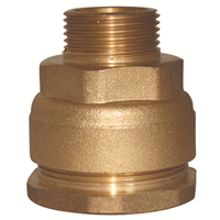 Raccord laiton droit SUMO pour tube PE Ø25 mm - Mâle 1/2