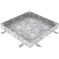 TRAPPE ACO PAVING - ACIER GALVANISE 500X500MM - H80MM - C250 / 600KN