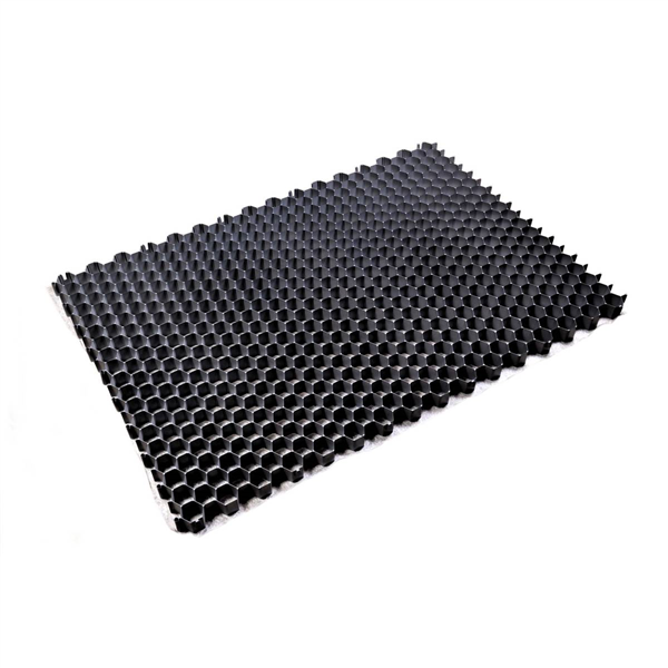 Plaque stabilisatrice pour graviers avec géotextile intégré - Alveplac - Anthracite - 1166 x 800 x 30 mm