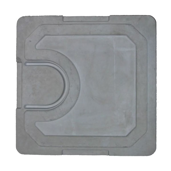 Couvercle de regard EPERS CV25A en béton pour boîte à opercules Sebico - dimensions intérieures 25x25 CM