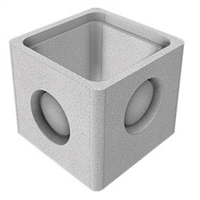 Rehausse à emboîtement H:24,5 pour boîte pluviale RP 20