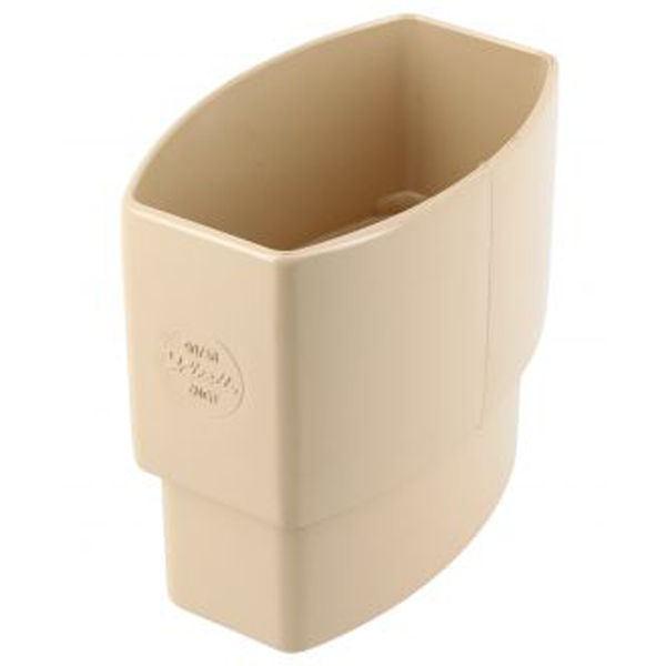 Manchette mâle/femelle pour tube de descente ovoïde 90x56 - Sable